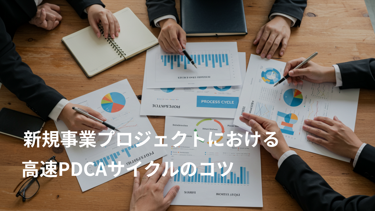 新規事業プロジェクトにおける高速PDCAサイクル
